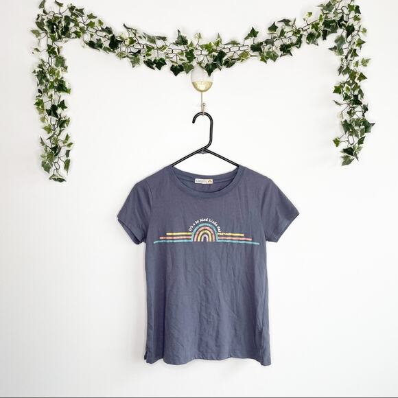 C&C CALIFORNIA Kind Rainbow Tee Size Small - Picture 1 of 5